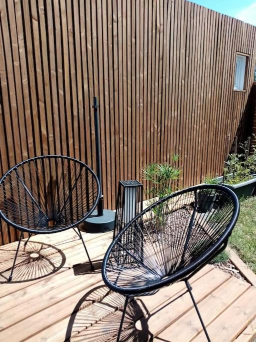 Le Maluti - Chalet Climatise A Hostens Exterior foto
